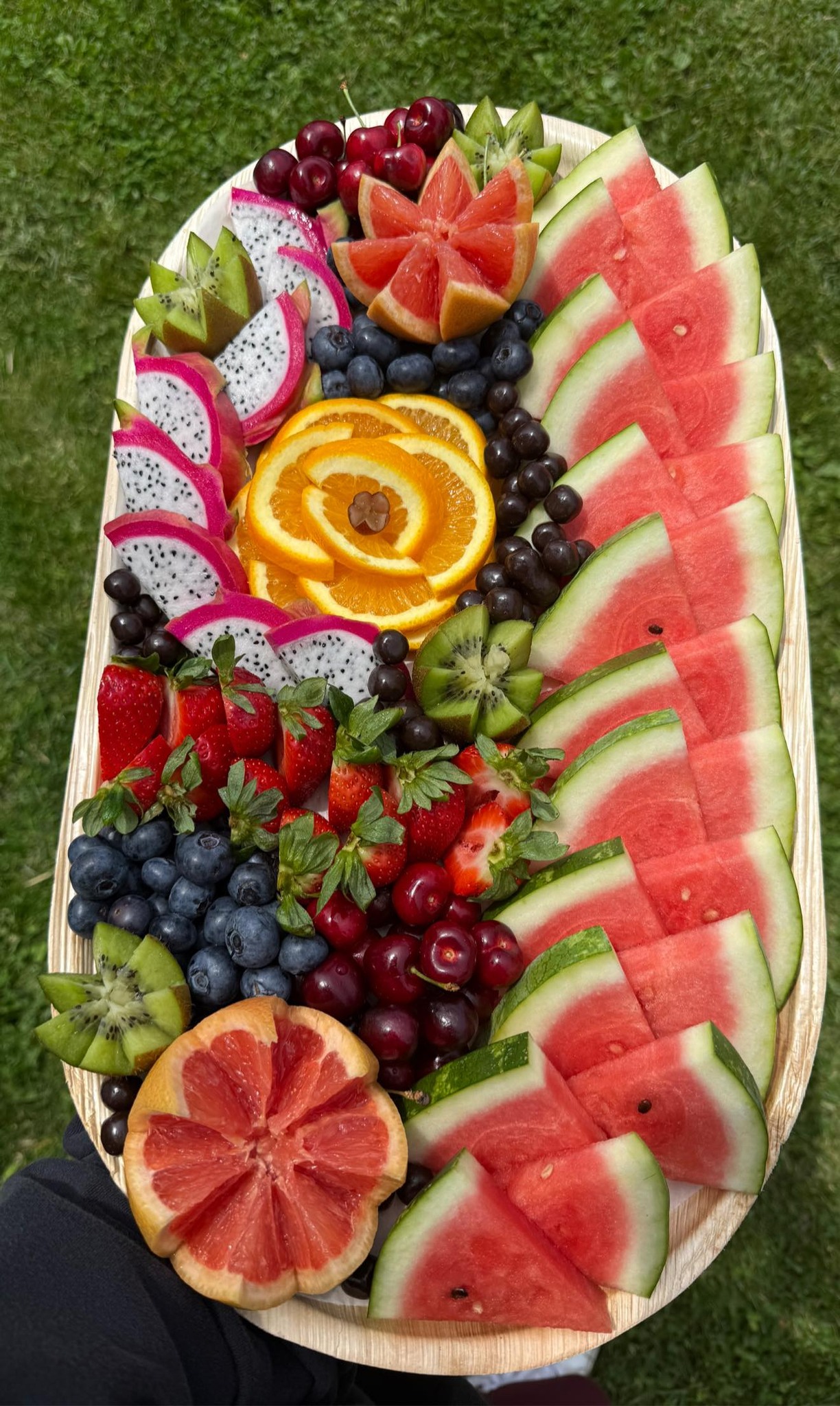 Watermelon fruit board by Abbi B's